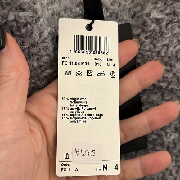 BNWT Marccain Sweater with front button detail - Picture 3 of 3